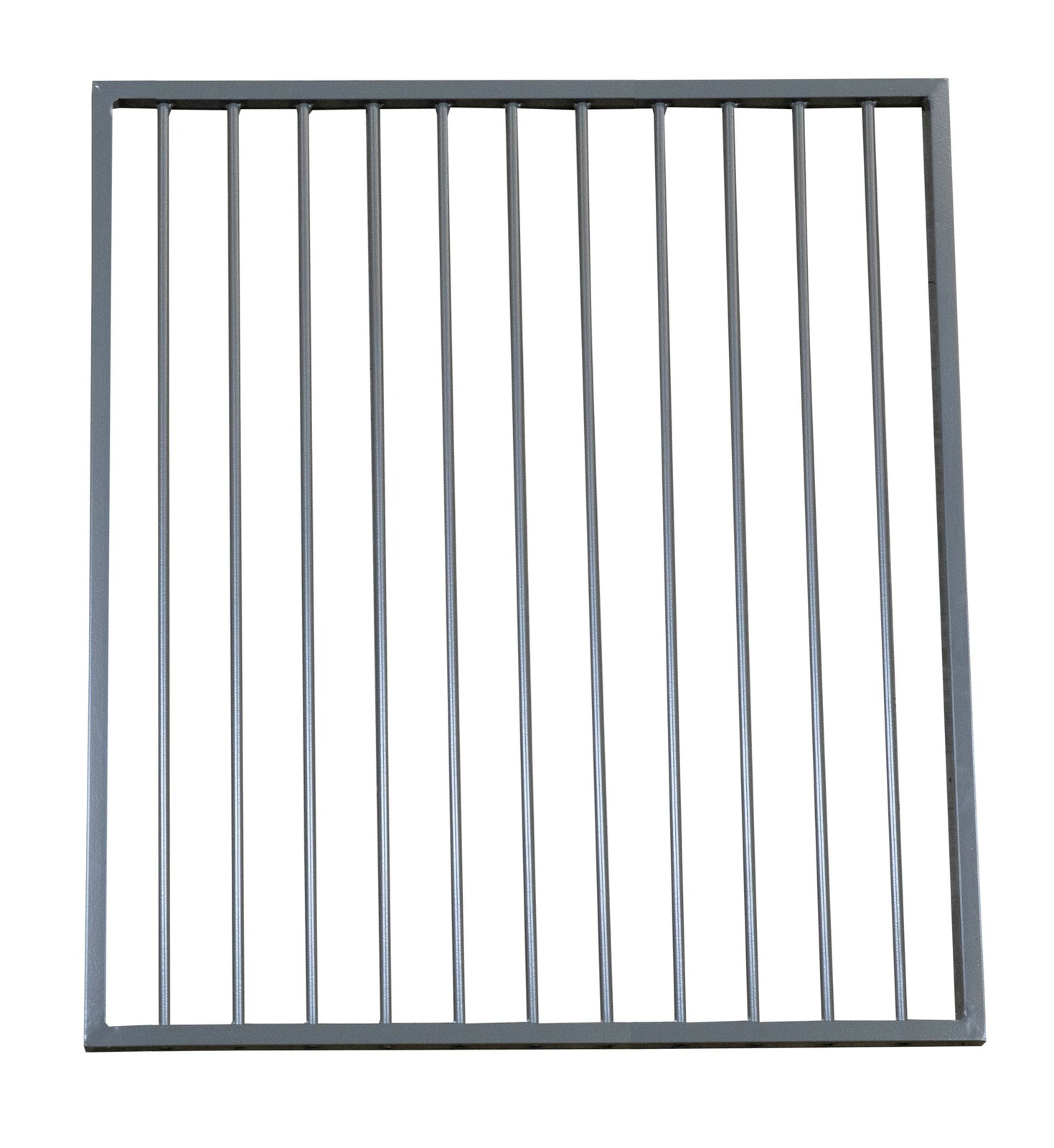 Pearl White Gate 1500 x 1200 Aluminium