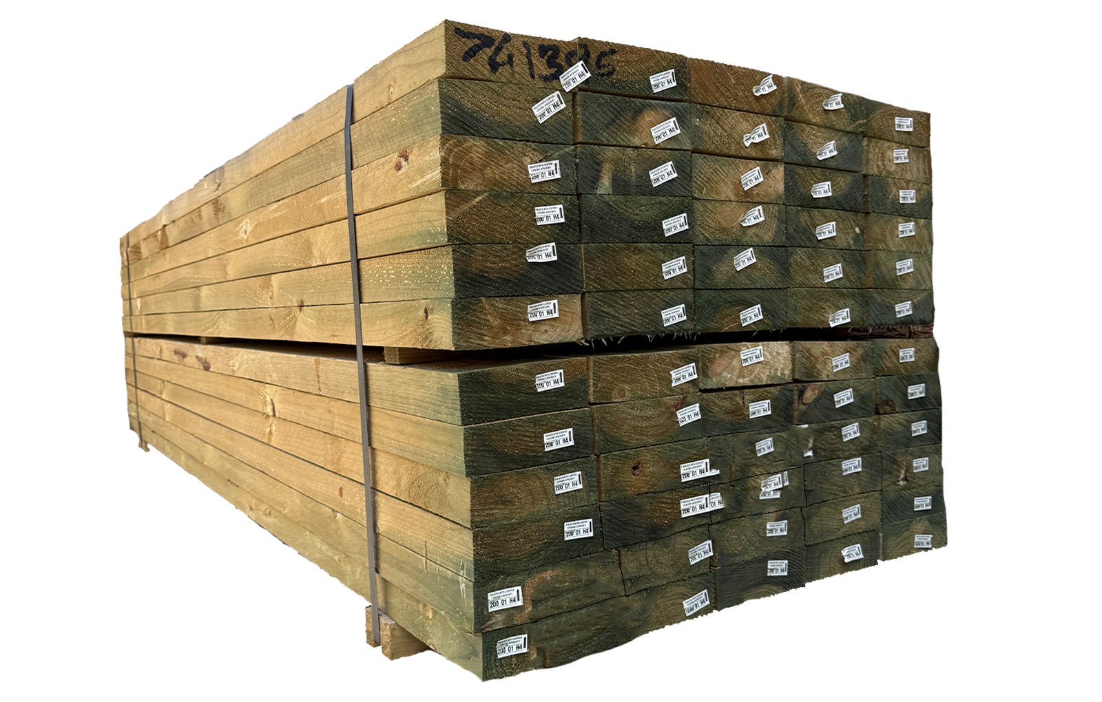 60x Sleepers 150x50x2400 H4