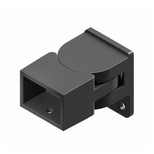 Horizontal Swivel Bracket - Black (Inc Screws) 